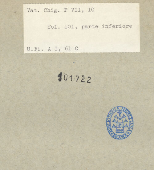 Rückseite von bh101722_recto