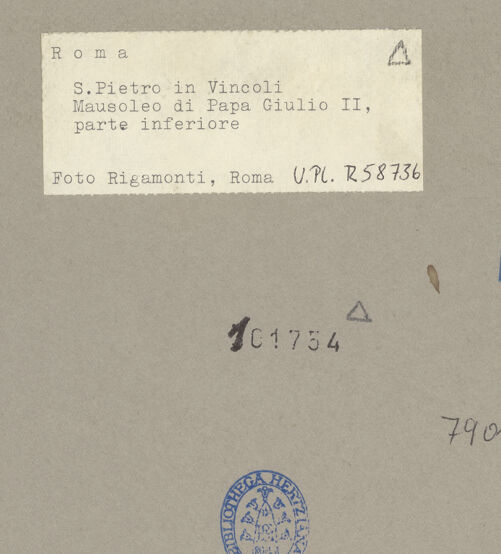 Rückseite von bh101754_recto