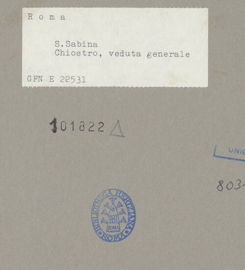 Rückseite von bh101822_recto