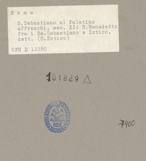 Rückseite von bh101829_recto