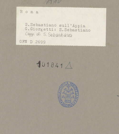 Rückseite von bh101841_recto