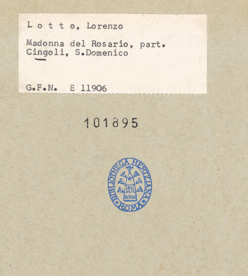 Rückseite von bh101895_recto