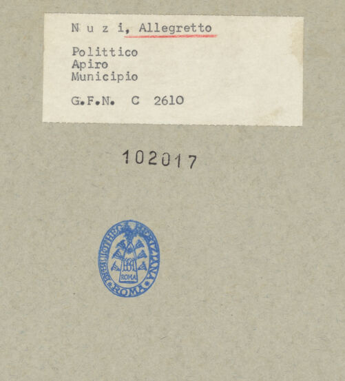 Rückseite von bh102017_recto