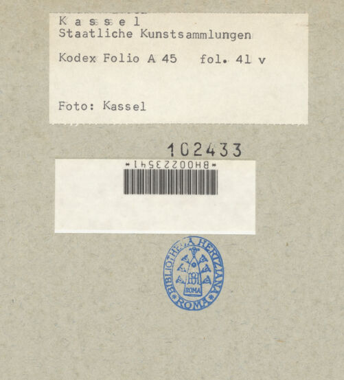 Rückseite von bh102433_recto
