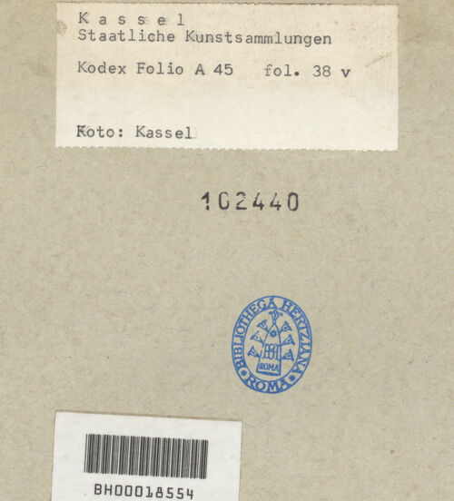 Rückseite von bh102440_recto