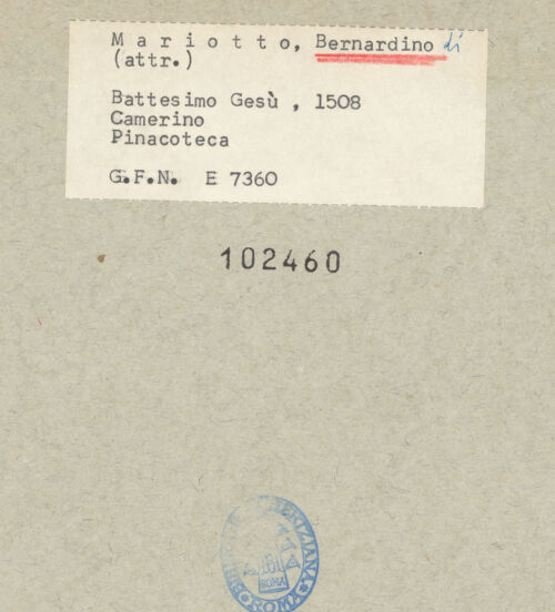 Rückseite von bh102460_recto