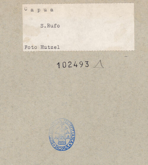 Rückseite von Hutzel, Max [https://www.deutsche-digitale-bibliothek.de/content/lizenzen/rv-ez/] Hand Gottes mit Engeln und Heiligen - Heiligen, bh102493_recto. Foto: Hutzel, Max.