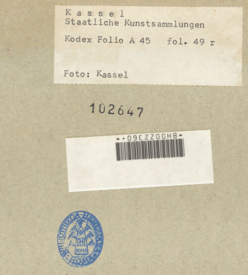 Rückseite von bh102647_recto