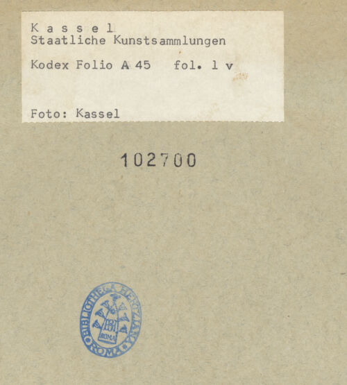 Rückseite von bh102700_recto