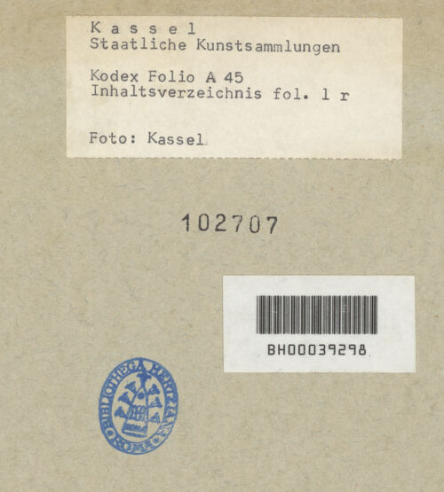 Rückseite von bh102707_recto