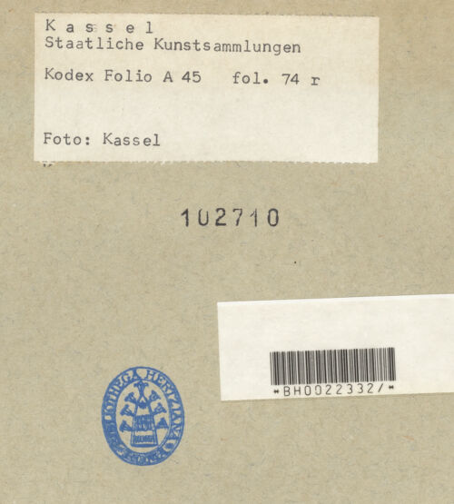 Rückseite von bh102710_recto