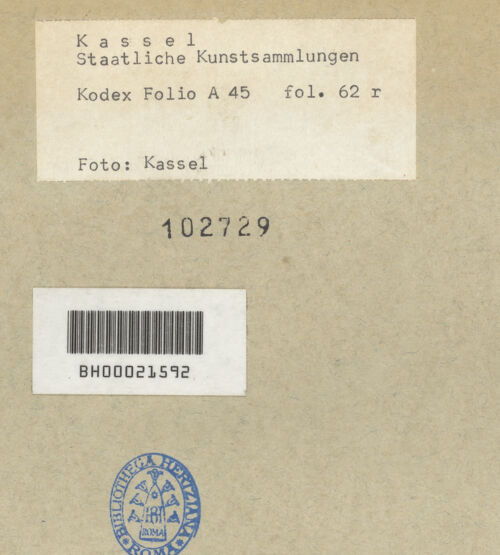 Rückseite von bh102729_recto