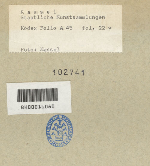 Rückseite von bh102741_recto