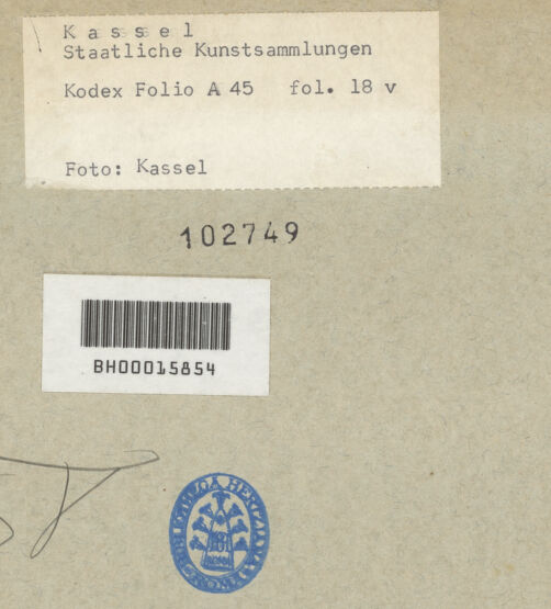 Rückseite von bh102749_recto