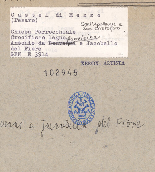 Rückseite von bh102945_recto