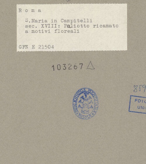 Rückseite von bh103267_recto