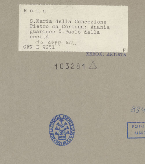 Rückseite von bh103281_recto