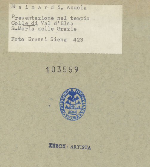 Rückseite von bh103559_recto