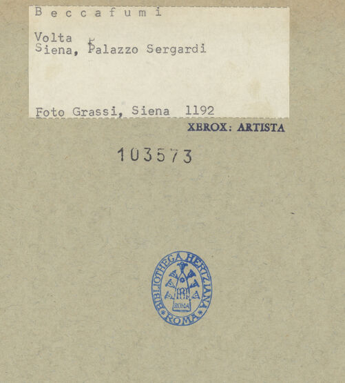 Rückseite von bh103573_recto