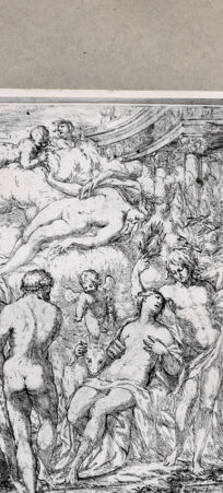 Rückseite von  [http://creativecommons.org/publicdomain/mark/1.0/] Allegorie - , bh103595. Foto.