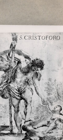 Rückseite von  [http://creativecommons.org/publicdomain/mark/1.0/] Heiliger Christophorus - , bh103607. Foto.