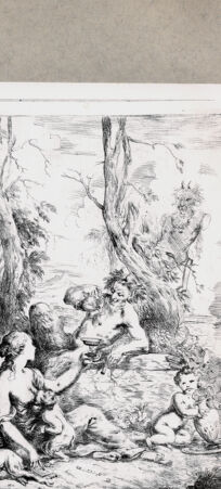 Rückseite von  [http://creativecommons.org/publicdomain/mark/1.0/] Bacchanal - , bh103612. Foto.