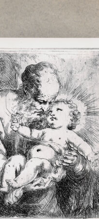 Rückseite von  [http://creativecommons.org/publicdomain/mark/1.0/] Heiliger Josef - , bh103662. Foto.