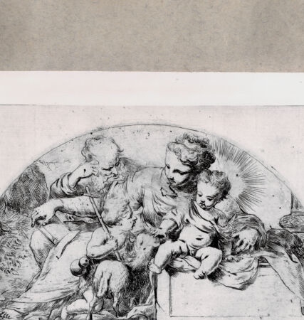 Rückseite von  [http://creativecommons.org/publicdomain/mark/1.0/] Heilige Familie - , bh103663. Foto.