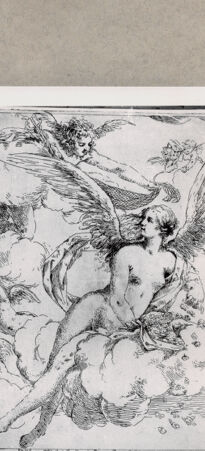 Rückseite von  [http://creativecommons.org/publicdomain/mark/1.0/] Flora und Merkur - , bh103692. Foto.