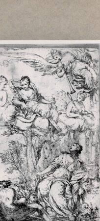 Rückseite von  [http://creativecommons.org/publicdomain/mark/1.0/] Allegorie - , bh103693. Foto.