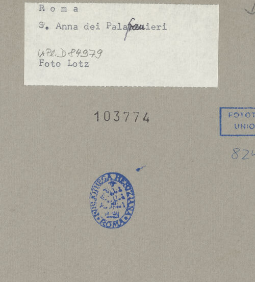 Rückseite von bh103774_recto