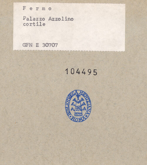 Rückseite von bh104495_recto