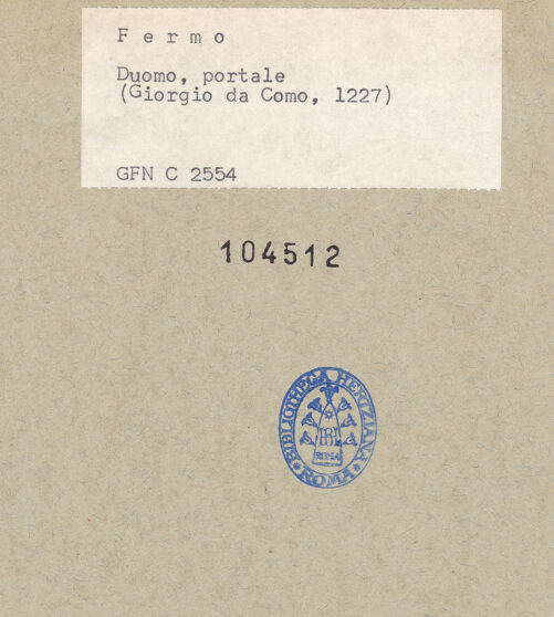 Rückseite von bh104512_recto