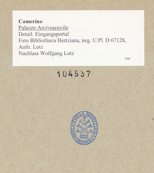 Rückseite von bh104537_recto