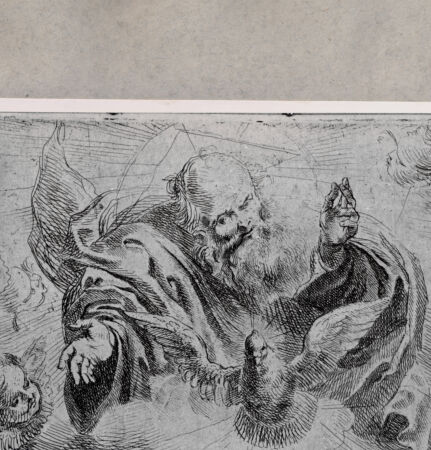 Rückseite von  [http://creativecommons.org/publicdomain/mark/1.0/] Gott undTaube (Heiliger Geist) - , bh104592. Foto.