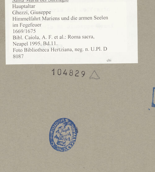 Rückseite von bh104829_recto