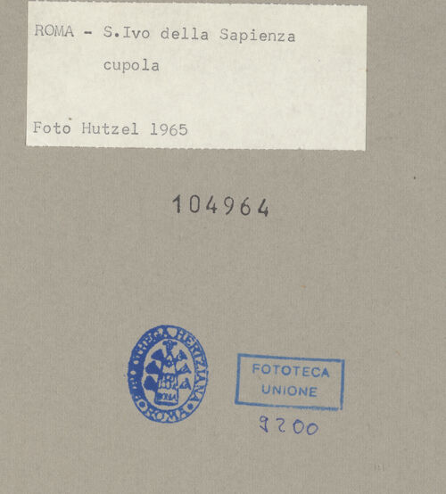 Rückseite von bh104964_recto