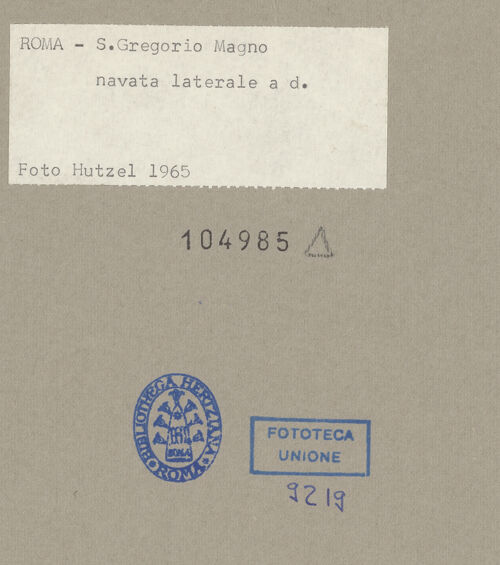 Rückseite von bh104985_recto