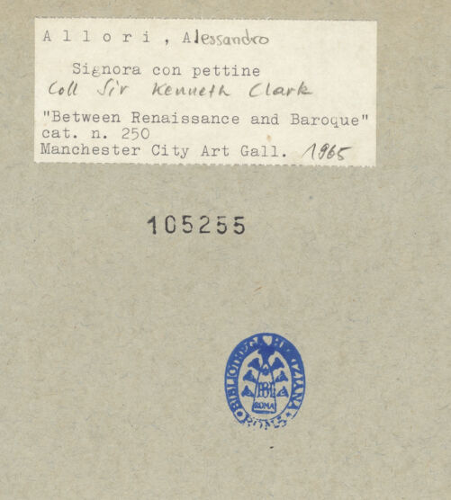 Rückseite von bh105255_recto