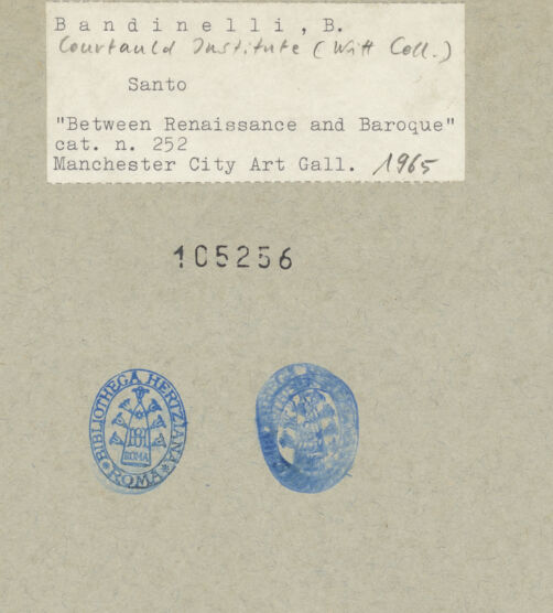 Rückseite von bh105256_recto