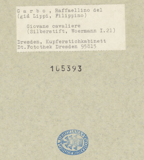 Rückseite von bh105393_recto