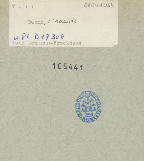 Rückseite von bh105441_recto