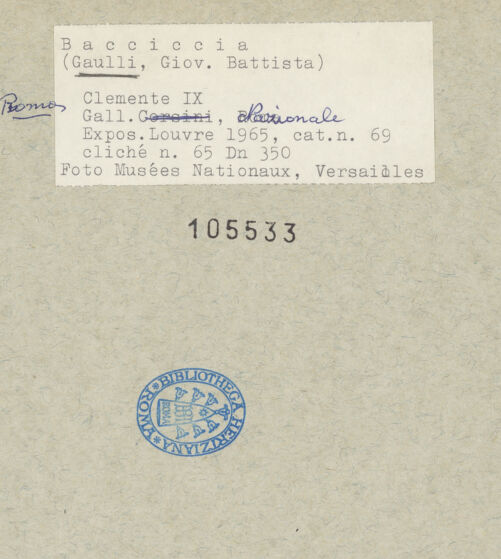 Rückseite von bh105533_recto