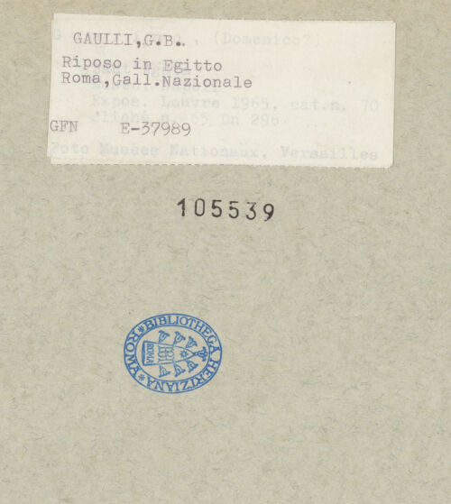 Rückseite von bh105539_recto