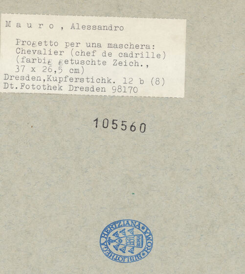 Rückseite von bh105560_recto