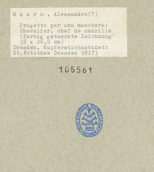 Rückseite von bh105561_recto