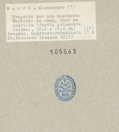 Rückseite von bh105563_recto