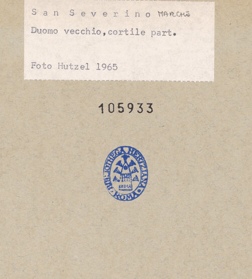 Rückseite von bh105933_recto