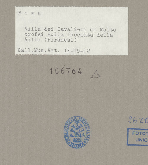 Rückseite von bh106764_recto