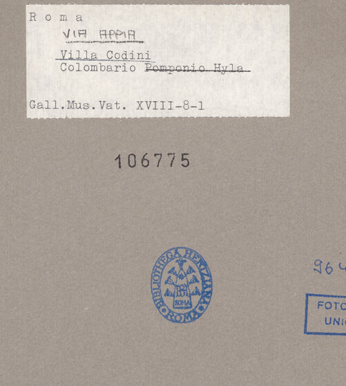 Rückseite von bh106775_recto